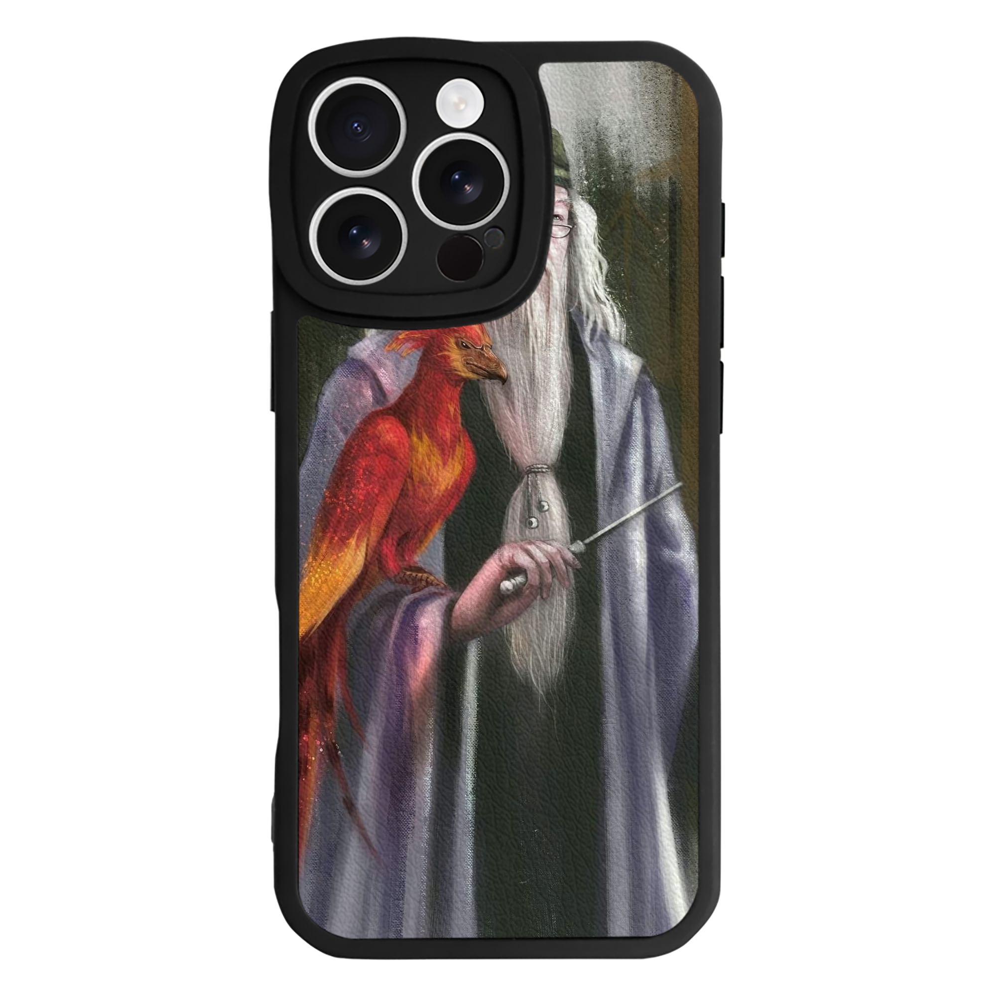 （画像用） Harry Potter ハリー・ポッターシリーズ 【iPhone 16シリーズ対応】シリコンスマホケース（レザー調） 材質：シリコン
